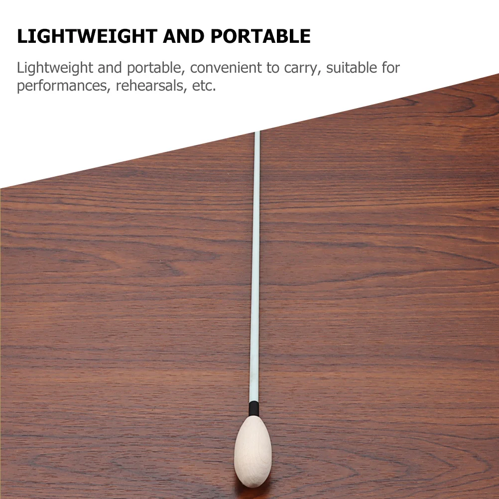 

Natural Maple Wood Conducting Baton For Symphony Orchestra Choral Performance Durable Lightweight Portable Accessories