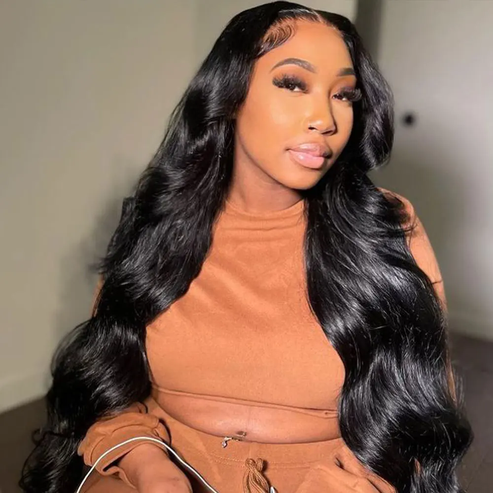 

Парик из натуральных волос Body Wave 200 Density, 13x6, с прозрачной кружевной основой, 40 дюймов, для женщин, 13x4, бразильский, с предварительно выщипанной линией роста волос