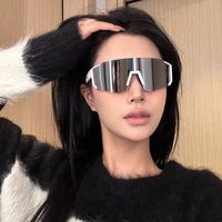UV Sandproof Cycling Sunglasses Clear Eye Protector Outdoor Sport Goggle Oversized Protection Windproof Glasses Road Riding Bike
