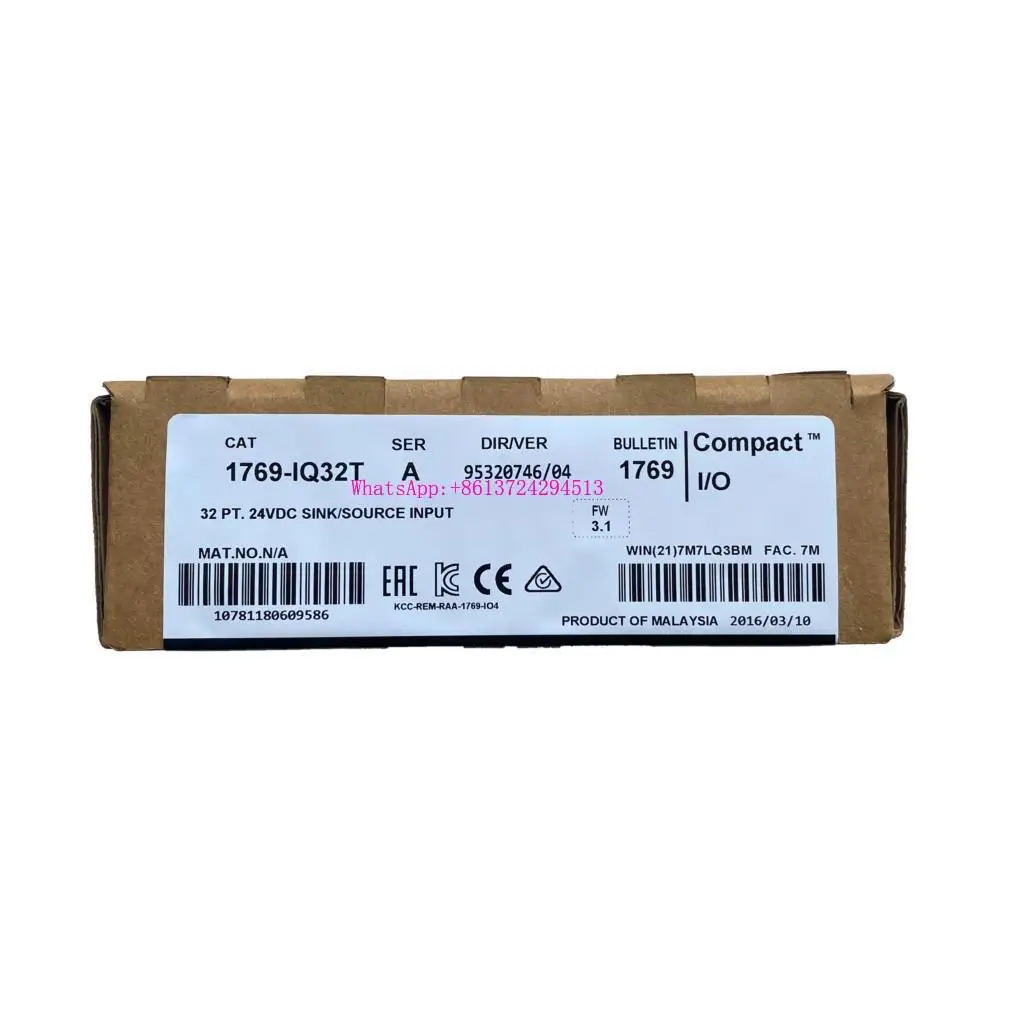 New Original In BOX   1769-IQ32T   {Warehouse stock} 1 Year Warranty Shipment within 24 hours