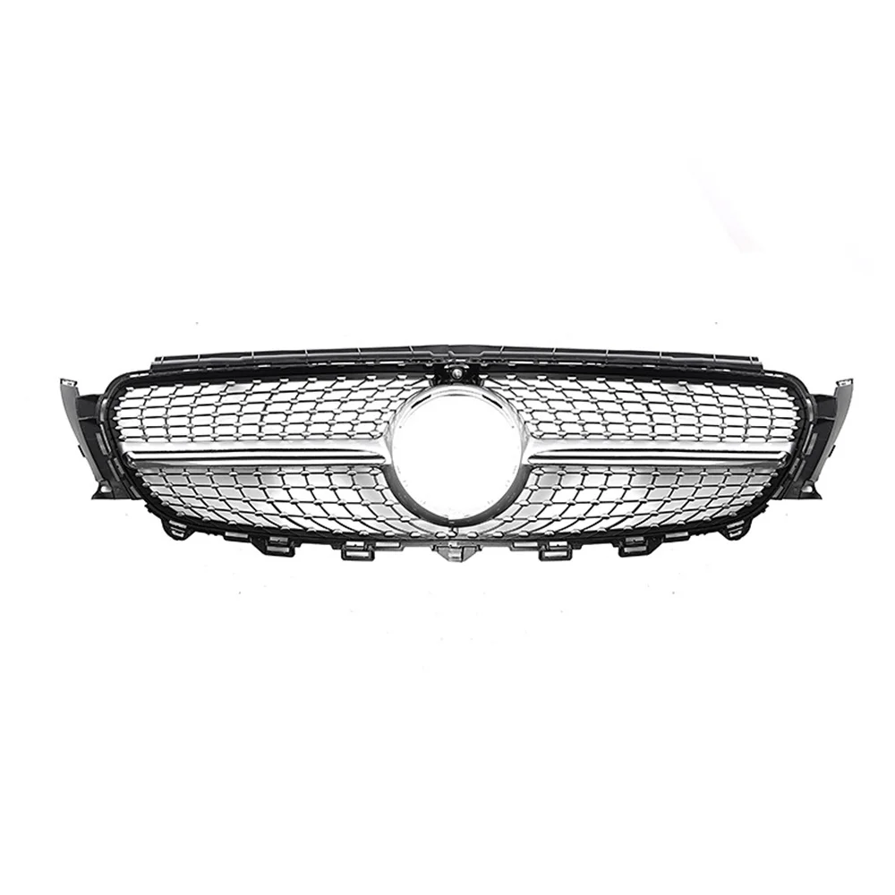 Diamond Style Front Grille for Mercedes Benz E Class W213 E200 E300 E400 E500 E550 2016-2019 Star Front Grill Exterior Styling