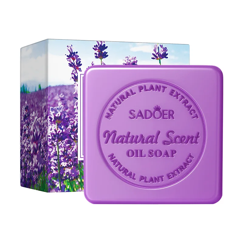 Lavender Essential Oil Soap Moisturize Control Oil and Clean Soap Prevent Dry Skin Hydrating and Moisturizing Product Body Care