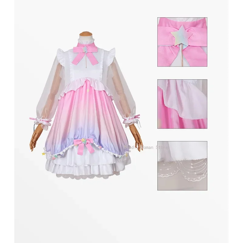 2025 projeto sekai ren len traje peruca em 25 nightcord lolita cantor palco uniforme terno festa de halloween cosplay