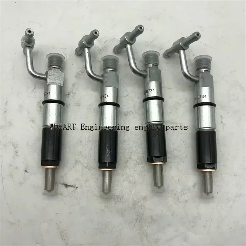 4PCS 239-0734 300-2952 239-0734 216-5478 Fuel Injector For Caterpillar CAT Skid Steer Loader 246B 246C 248B 252B