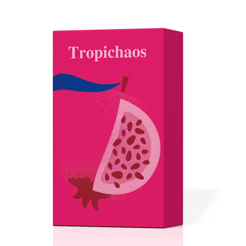 

Tropichaos Tabletop Game Card Leisure Business Party English Chinese Small Box Casual Gaming Entertainment Card Game