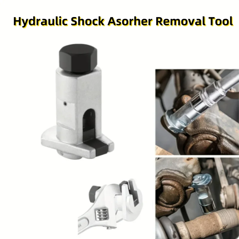 

Hydraulic Shock Absorber Removal Tool Claw Ball Head Swing Arm Suspension Separator Labor Saving Disassembly Kit Car Accessories