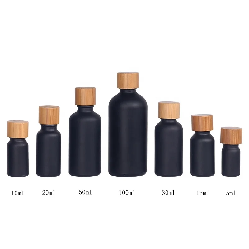 100pcs wholesale wooden cosmetic packaging essential oil bottle caps 18mm bamboo bamboo bottle cap