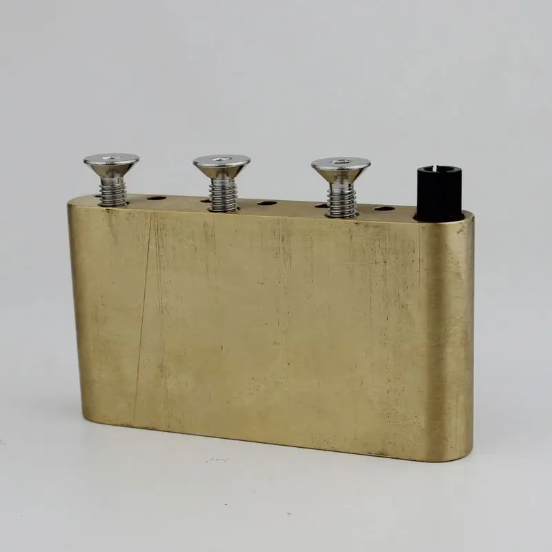 

1 шт. для гитарного моста тремоло, латунный блок,