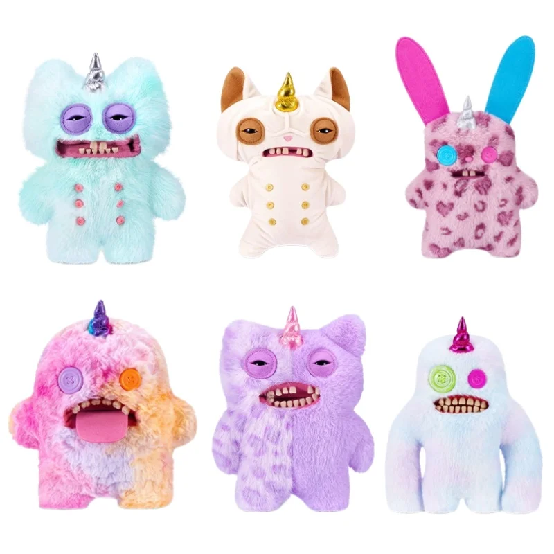 

Genuine Fuggler Plush Toy Fugglercorn Series Monsters Unicorns Ugly Cute Funny Plush Doll Trendy Toy Creative Birthday Gift