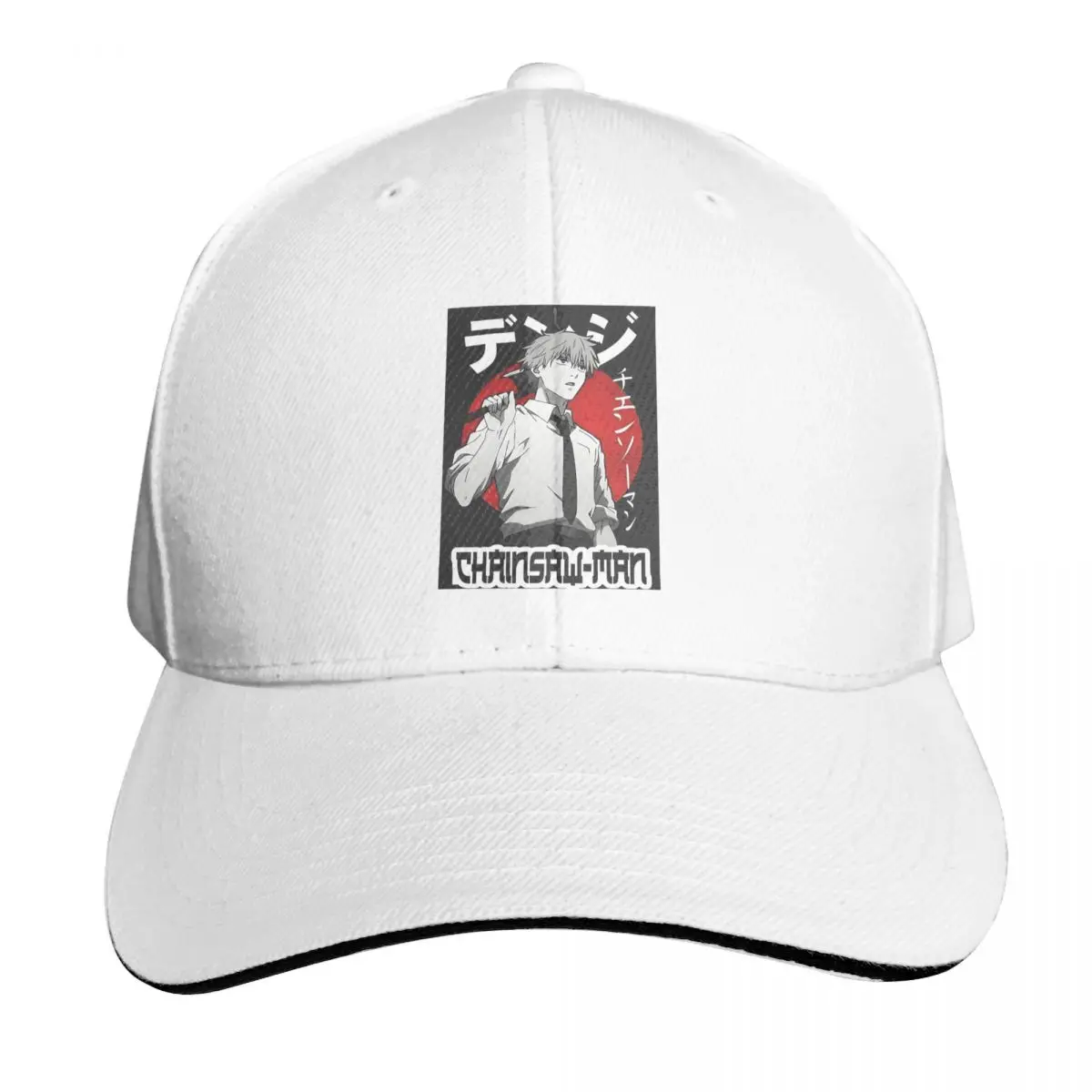Pochita Ramen Chainsaw Man Anime Cap Fashion Casual Baseball Caps Adjustable Hat Hip Hop Summer Unisex Baseball Hats
