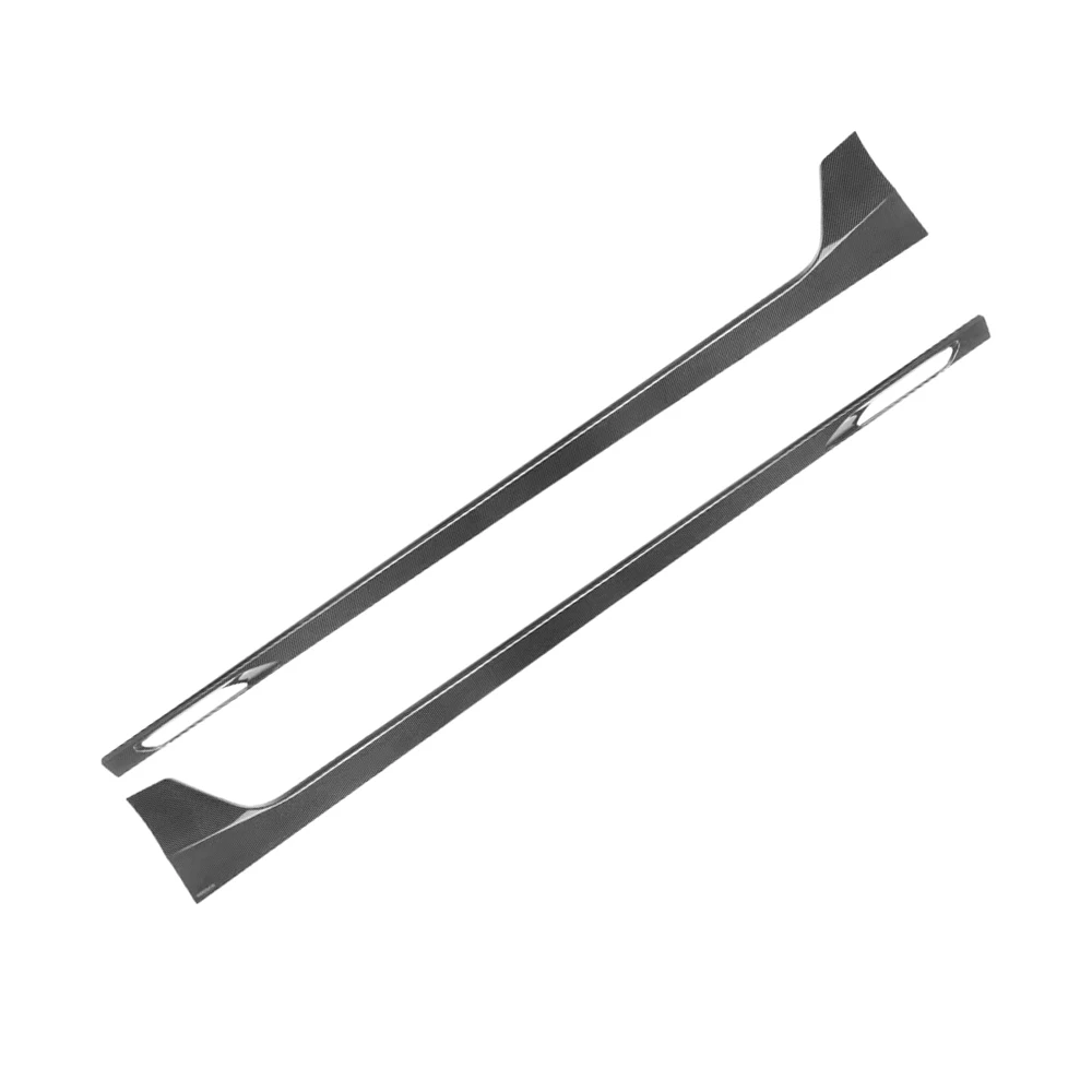 

Пара накладок на пороги из сухого карбона, подходят для BMW G90 M5 2025 года и новее