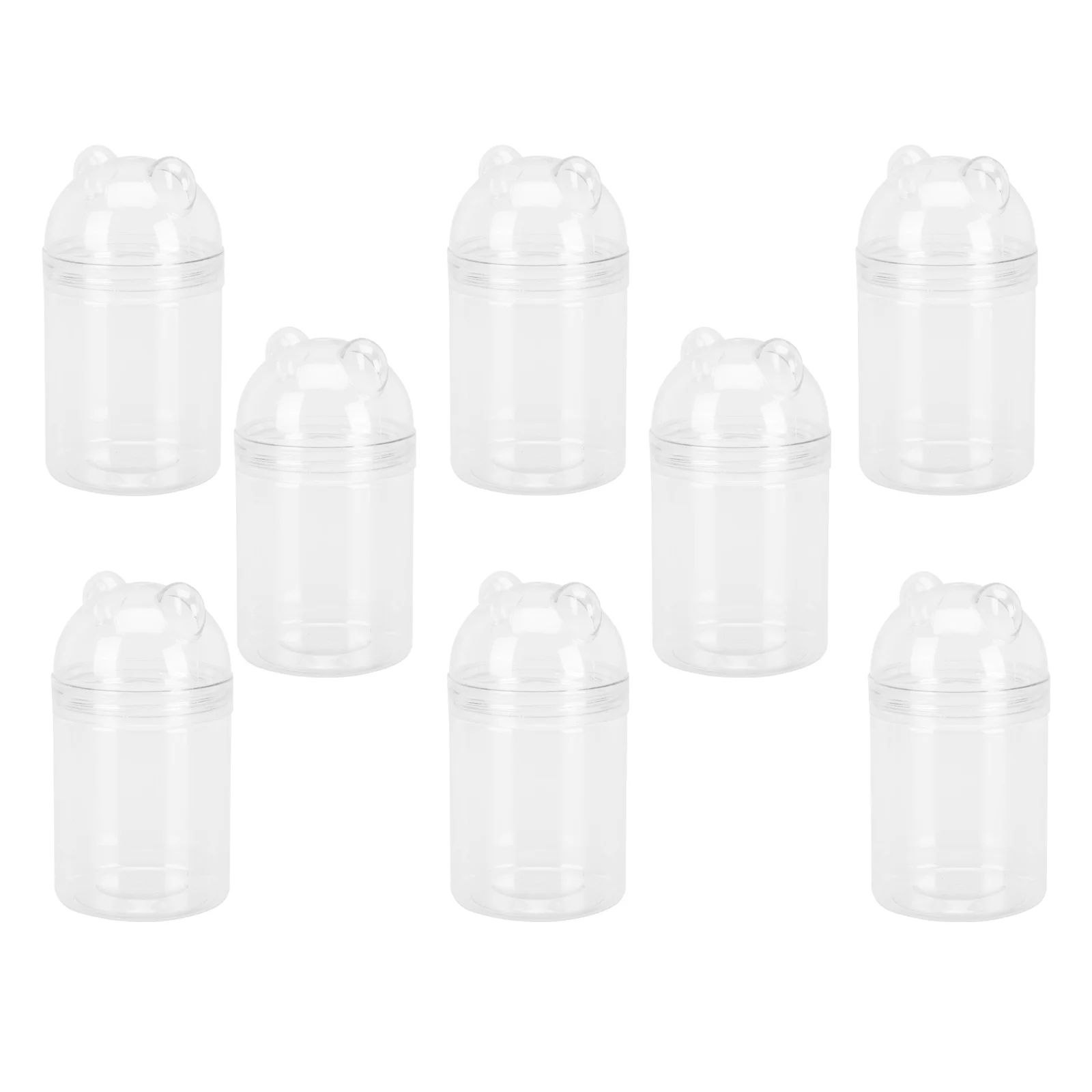 

8 Pcs C y Boxes Storage Bottle Chocolate Jar Pet Packaging Case Safe Durable Practical Gift Box Party Supplies C y Storage Box