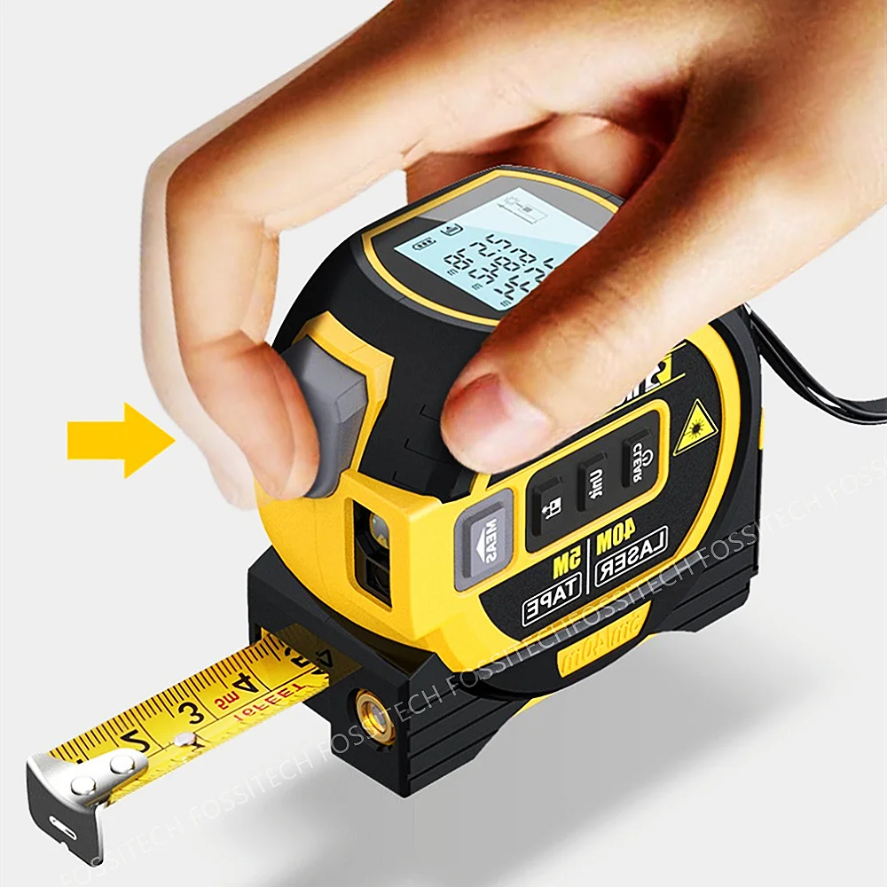 

Digital Laser Range Finder Tape Measure Electronic Roulette Stainless Laser Level Tape Measure Laser Distance Meter Tape Measure