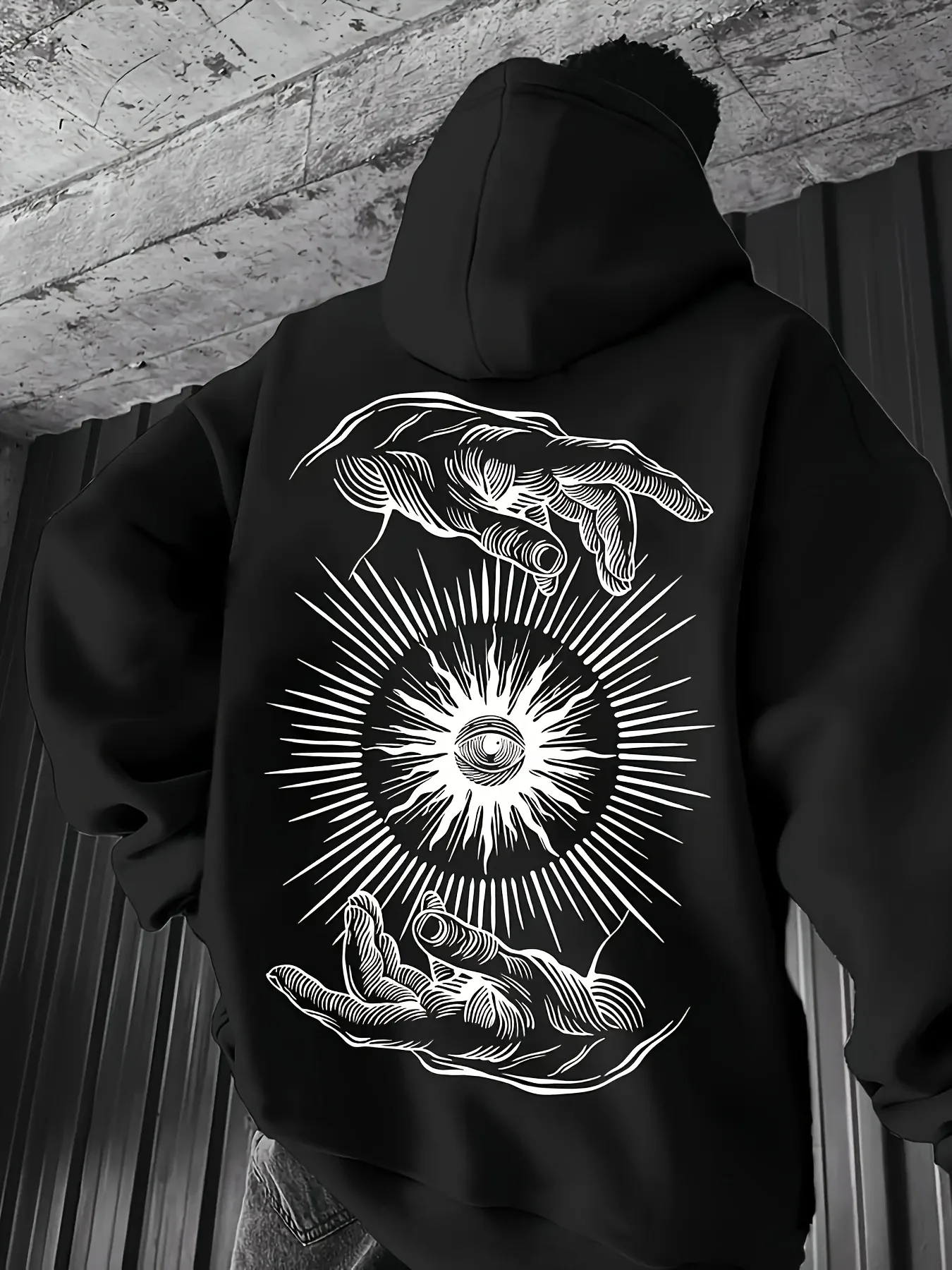 

Gothic Graphic Print Autumn and Winter Men's and Women's Hoodies Casual Loose Outdoor Street Sports Training Brand Fashion Trend