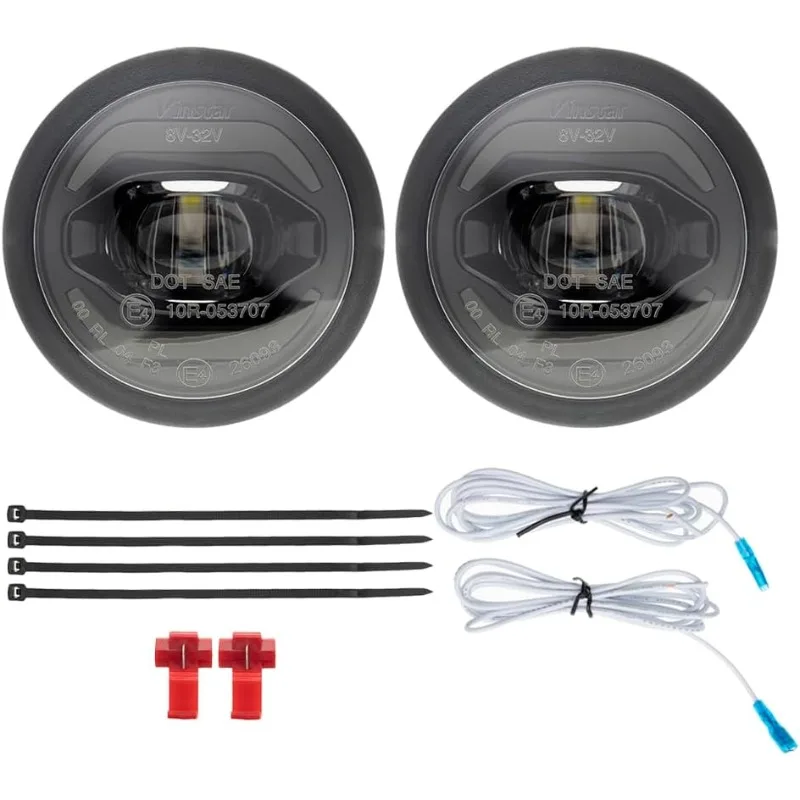 كامارو LED DRL أضواء الضباب ل 2010 2011 2012 2013 كامارو الأبيض LED النهار تشغيل الإضاءة الجبهة سائق الركاب الجانب الدكتور