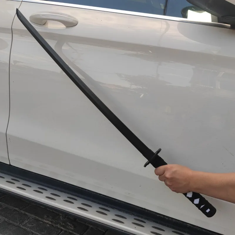 Espadas medievais de madeira katana, 100cm/33,37 polegadas, cosplay, modelo de anime, adereços com bainha, exibição de treinamento, brinquedos ao ar livre, presente colecionável