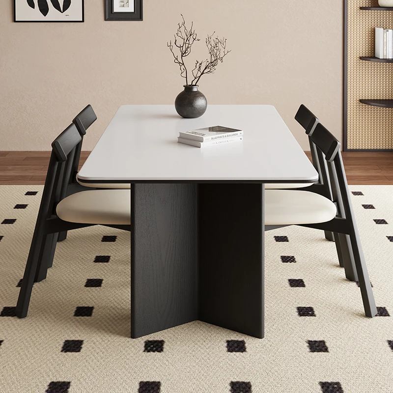 Home Furniture Garden Table Study Extendable Dining Sliding Mesa Industrial Extended Type Tables Bar Stool Mesas De Comedor Lhy1