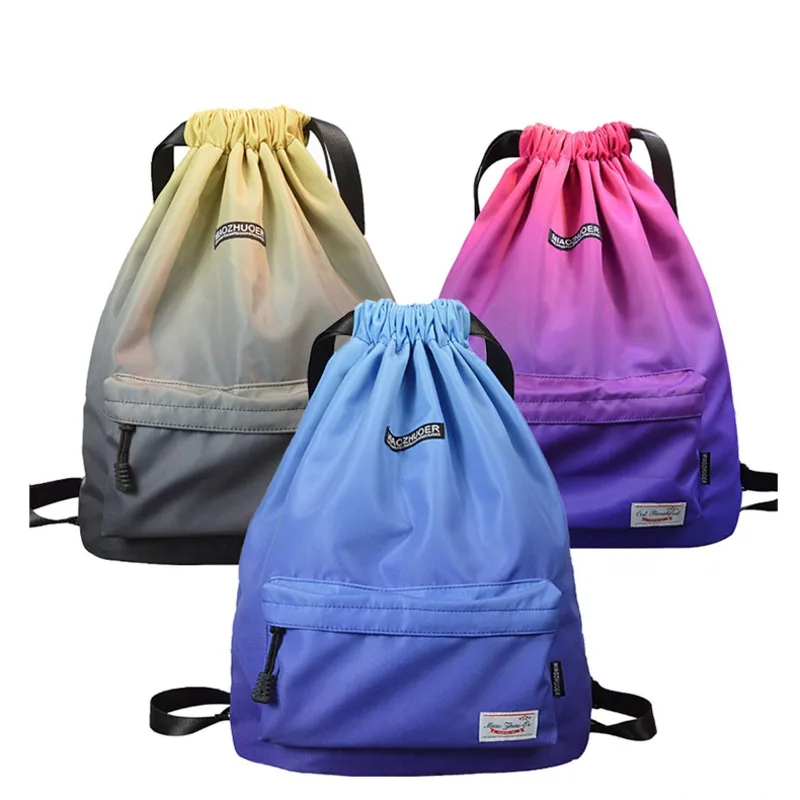 

Women's Gym Bag Sports Bag Travel Drawstring Bag Unisex Outdoor Backpack for Training Swimming Fitness Bags