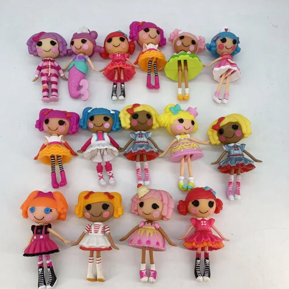 Figuras Lalaloopsy originales de 8cm, juguetes de modelos de colección bonitos seleccionables para niñas, regalo de Navidad, 1 Uds.