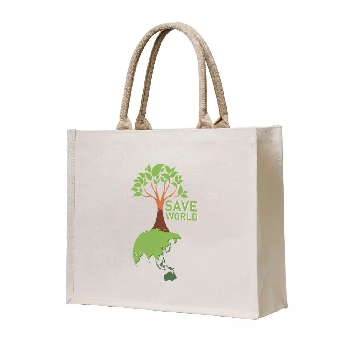 

Save world Tote Bag free delivery bags bags for women eco bag folding custom fabric bag