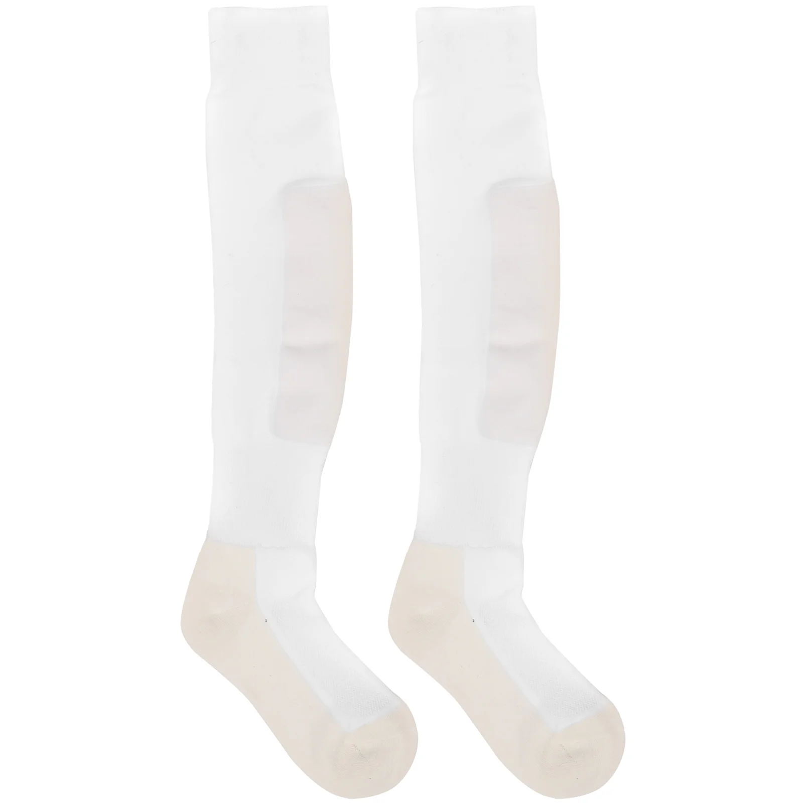 

Thickened Fencing Socks White Over Knee Length Sports Running Cycling Non Slip Bottom Suitable Adults Children Men Women