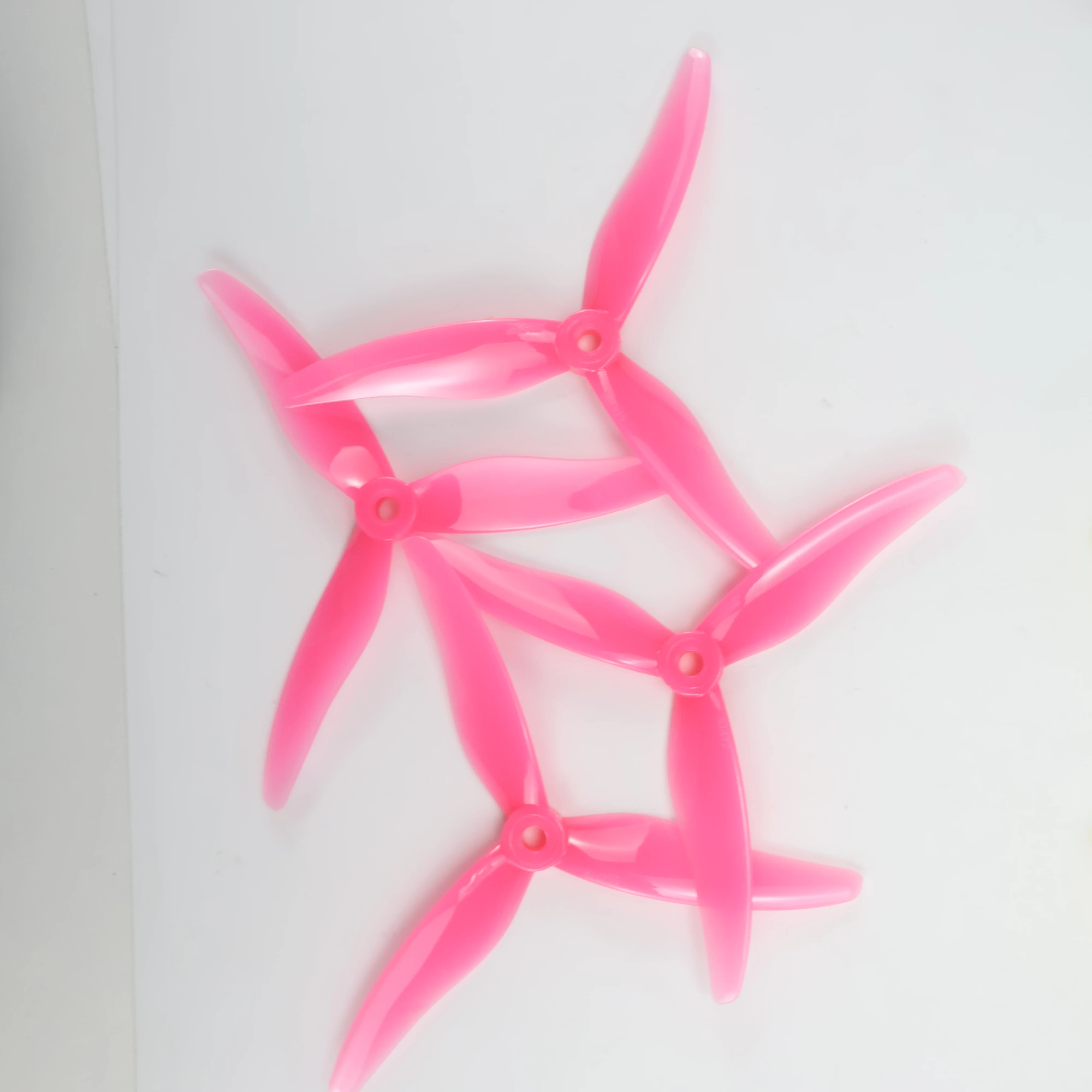 GEMFAN Hurricane pink 2 pairs 51477 5.1inch 3-Blade Freestyle Propeller for RC FPV Racing 5inch 4S 6S Drones