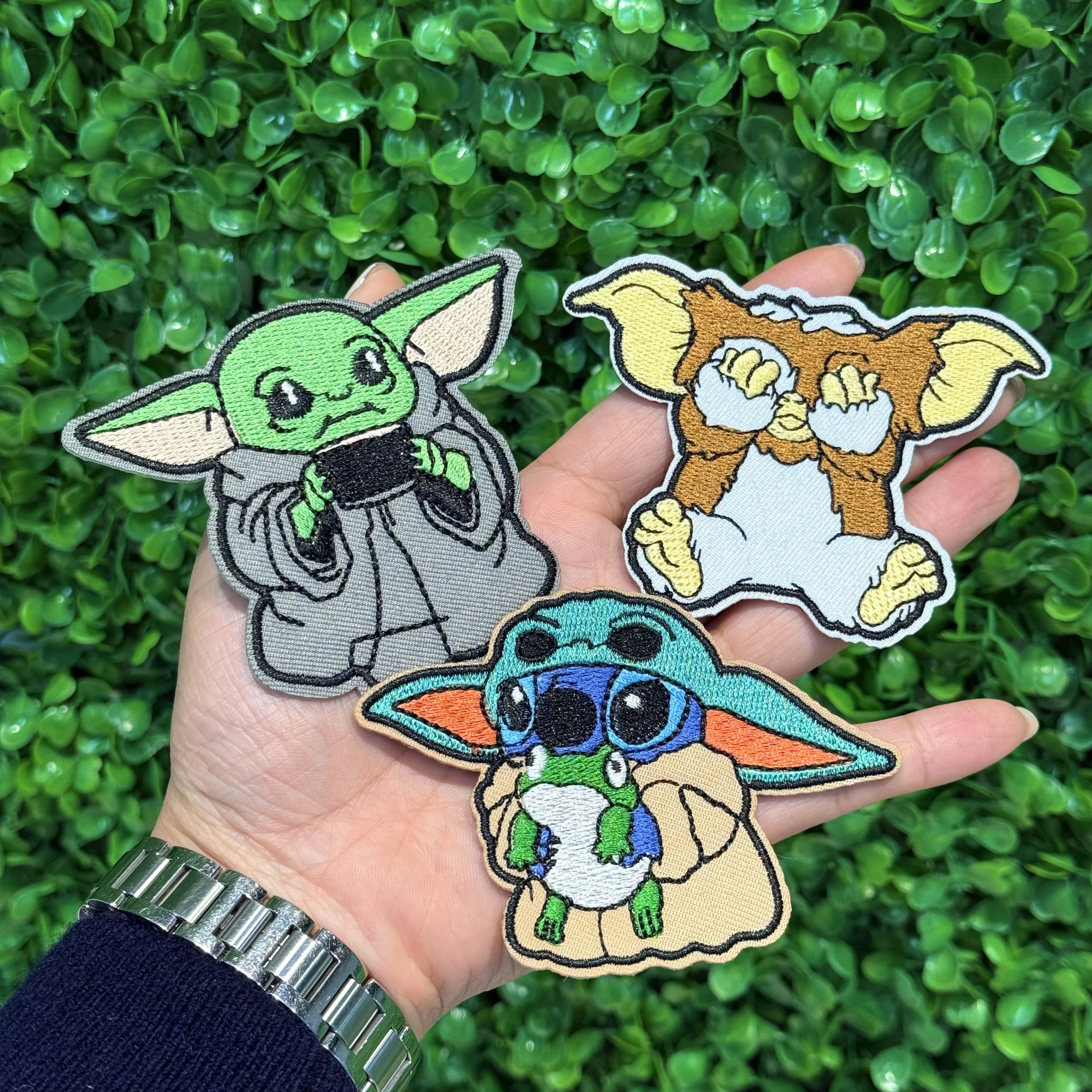 Miniso Disney Stitch Star Wars Embroidery Patches For Clothing Thermoadhesive Patches Iron On Patches On Clothes Cartoon Badge