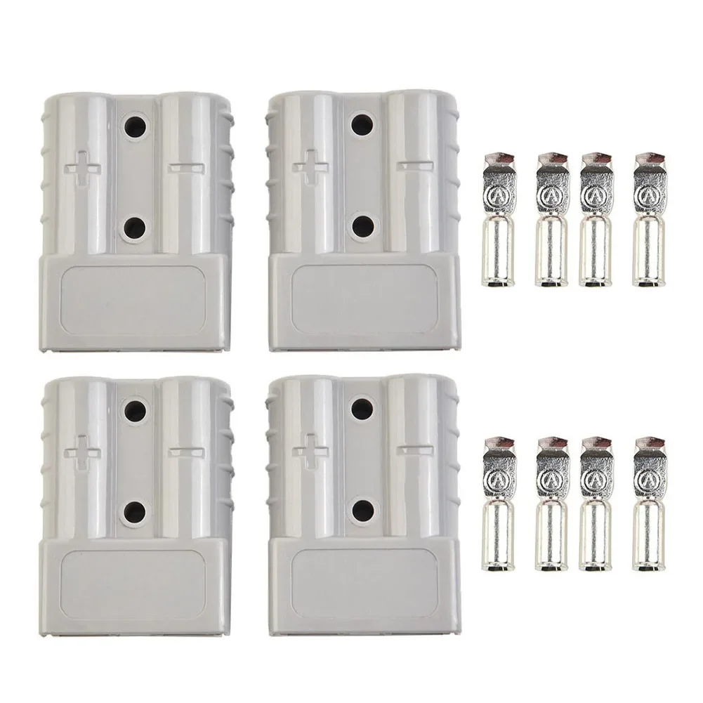 Cable Terminal Forklift Battery Power Connector Buses. Unique Feature 12-6AWG Connectors Copper Silver Quality