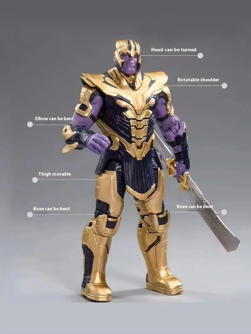 Marvel Shfiguarts Thanos Action Figures Avengers Infinity War Bjd Action Figures Collectable Models Toys Ornaments Birthday Gift