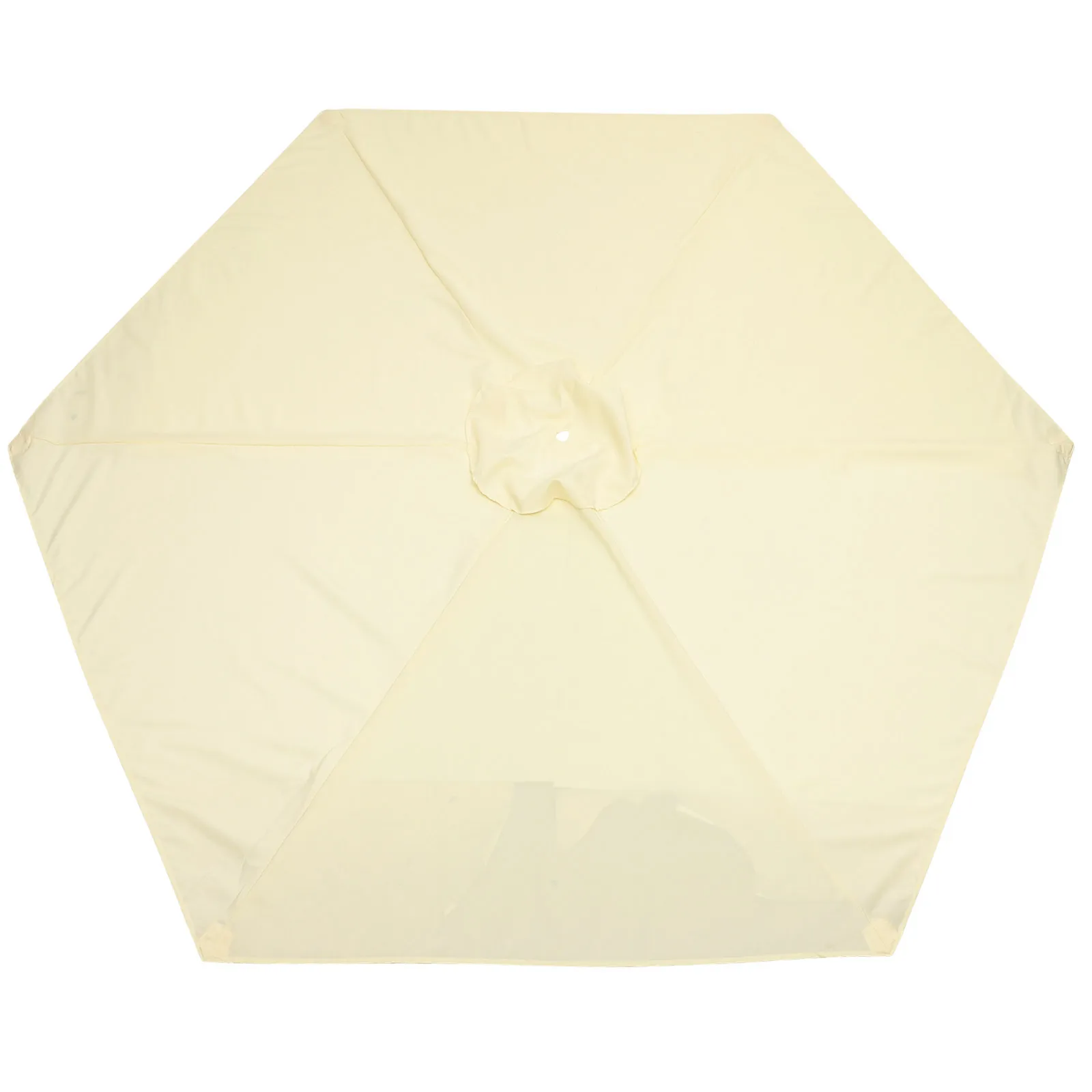 

Patio Umbrella Replacement Canopy Polyester Filament Yarn Sunproof Rainproof Ventilation Fit Wooden Aluminum Steel Frames