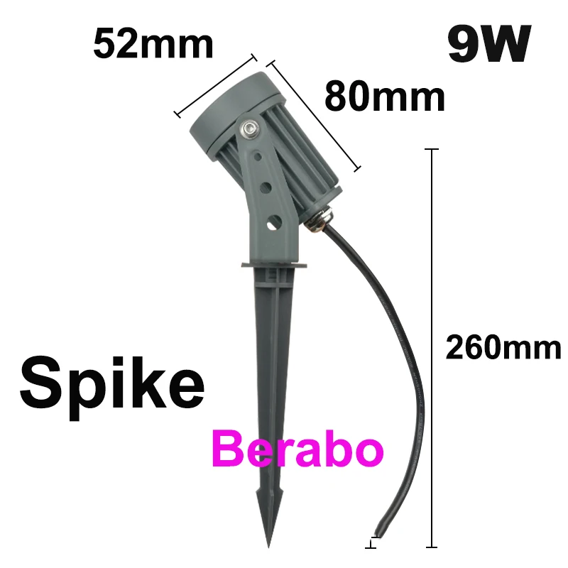 RGB LED Rasenlampe mit externer Steuerung, 21W LED Gartenleuchte, Landschaftslampe mit Erdspieß, wasserdicht, 12V 24V, Wegbeleuchtung, Spotlicht – Detail 25
