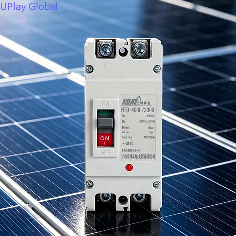 2-pole Circuit Breaker Protection Switch DC 12-500V Solar Circuit System Protector Golf Cart/RV/camper/yacht Battery Fuse Switch