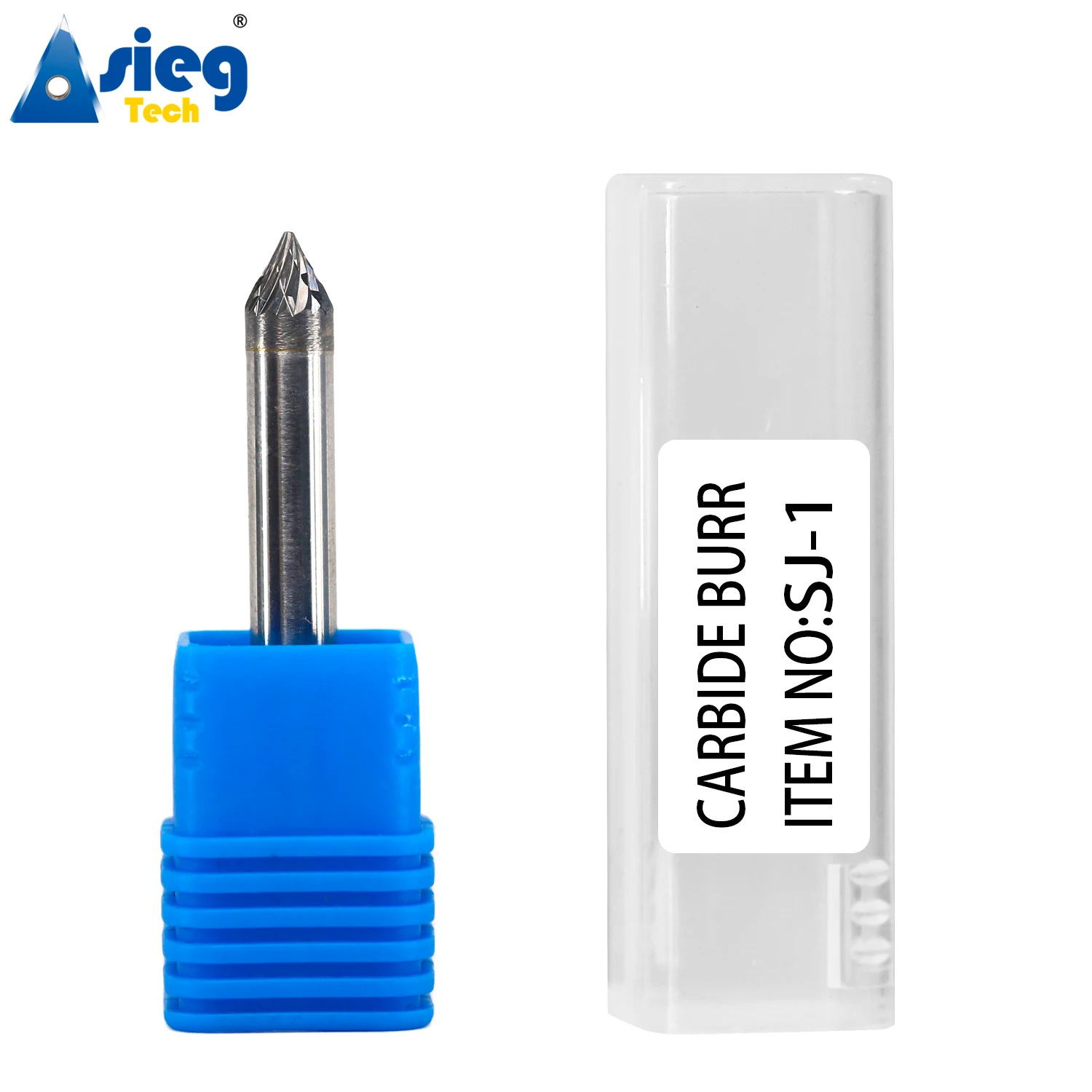 

SJ-1 Бур из карбида вольфрама роторная пилка конусная форма двойная резка для шлифовальной машины сверла 1/4 дюйма 6,35 мм Диаметр хвостовика