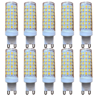 1-10X Light Bulb 18W 7W 9W 12W 15W G9 LED Corn SMD 2835 AC 220V 110V dimming Super bright Halogen Lamp spotlight warm cold white