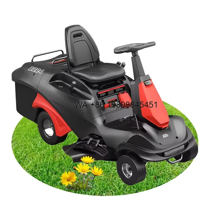Wmwmnu for Riding Lawn Mower Tractor Wide Cutting Capacity Ride-on Wireless Garden Course Lawn Mower