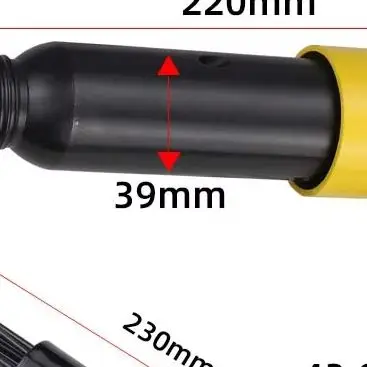 19-pin-air-needle-scaler-for-rust-removal-on-ferrous-metals-compatible-with-common-pneumatic-tool-bodies-and-handles