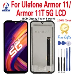 AKEW Original For Ulefone Armor 11 11T 5G LCD Display ULEFONE Armor11 Touch Screen Armor11T Digitizer Assembly Replacement Parts