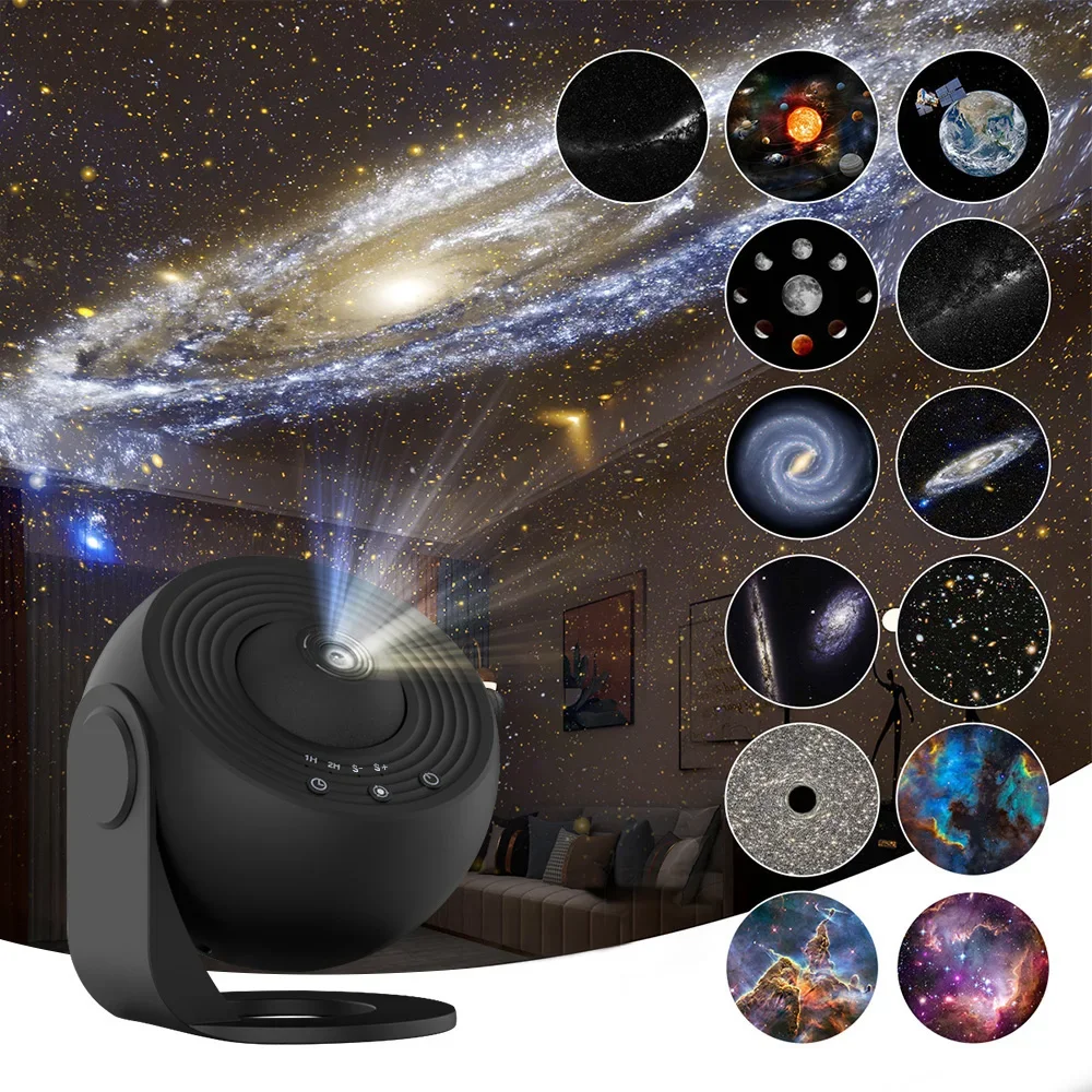 

13 in 1 Star Projector, Planetarium Galaxy Projector for Bedroom, Aurora Projector, Night Light Projector for Kids Adults Bunny