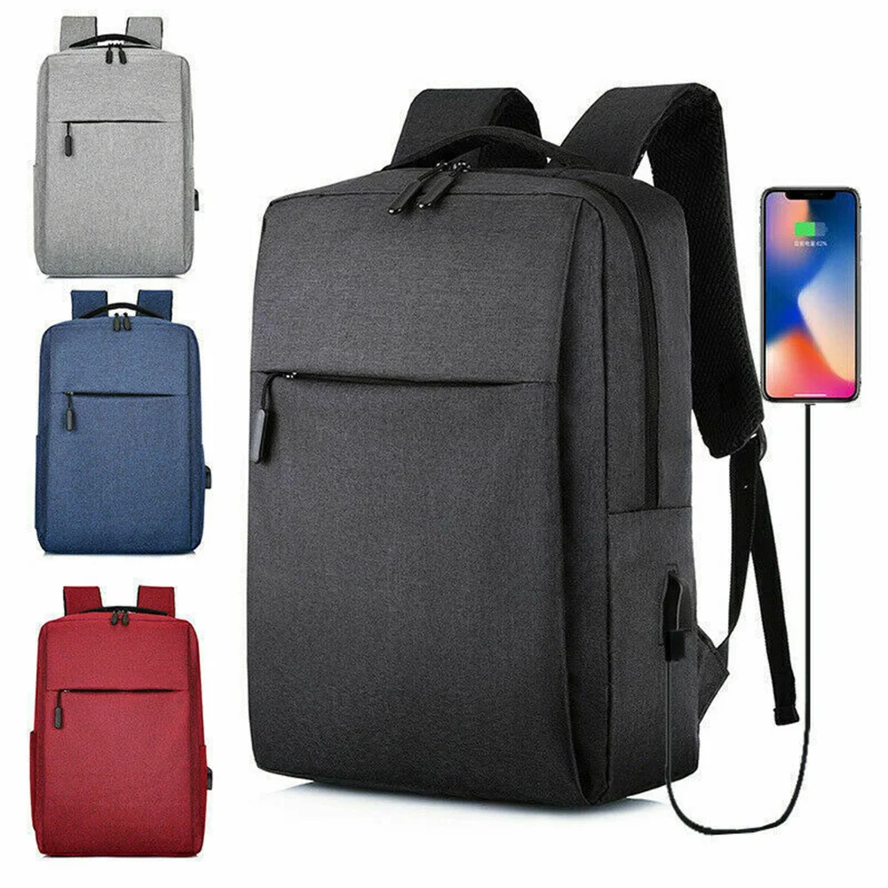 Multifunctional Usb Computer Bag Backpack Travel Shoulder Bag School Bag Unisex Backpack Large Capacity Backpack