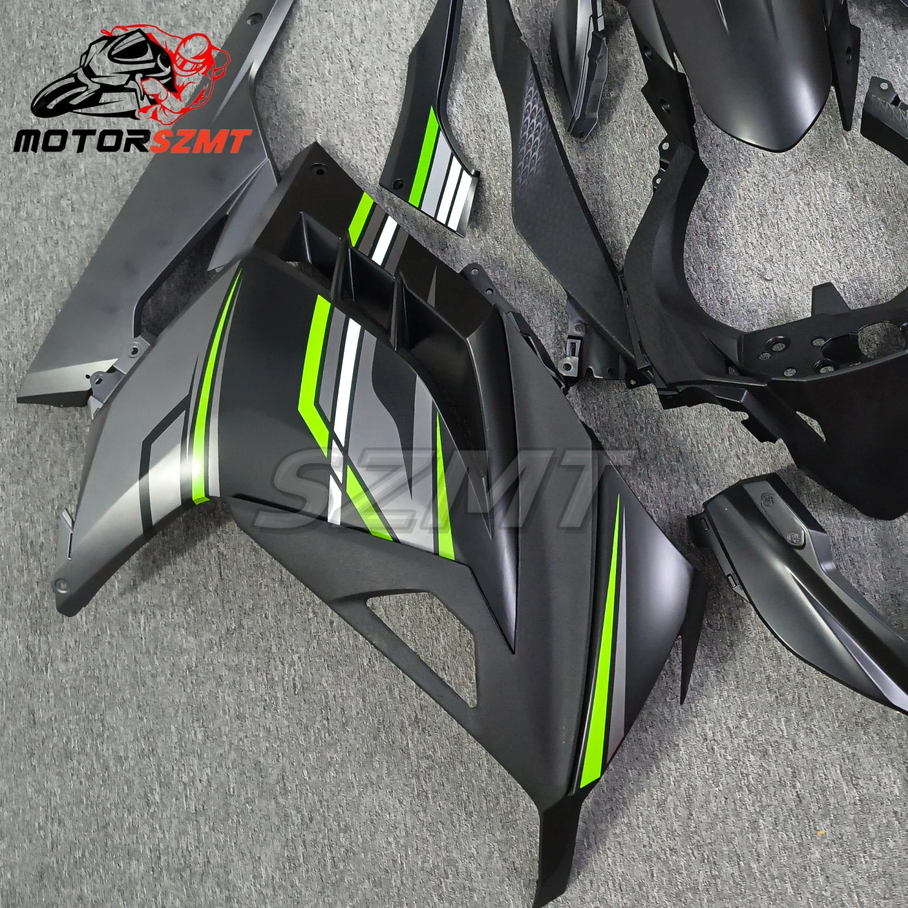 

ABS Motorcycle Full Fairing Kit Fit For KAWASAKI NINJA300 ZX300 2013 2014 2015 2016 2017 Custom Fairings Kits Bodywork Shell