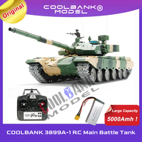 Coolbank RC Tank 2.4G Henglong 1/16 Scale 7.0 Professional Chinese 99A RTR RC Tank 3899A-1 Metal Tracks Hobby Military Army Tank