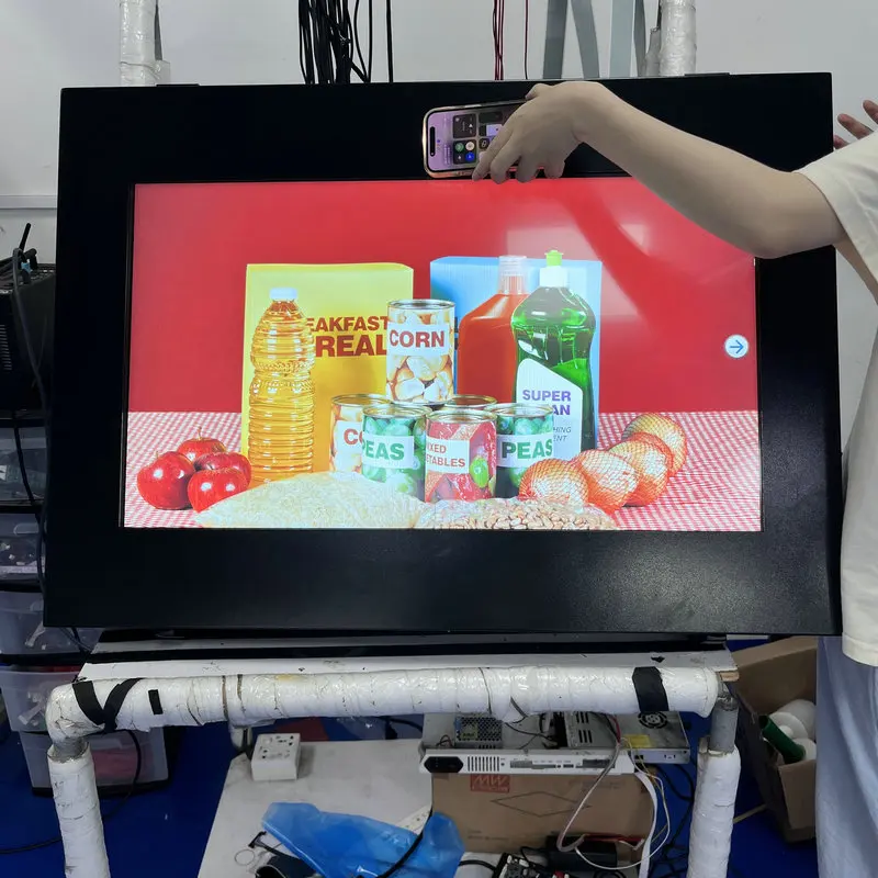 32 Inch Outdoor Waterproof Android Advertising Screen 2500nits Industrial Anti-Glare Wall Mounted Touch IP65 Signage Pro