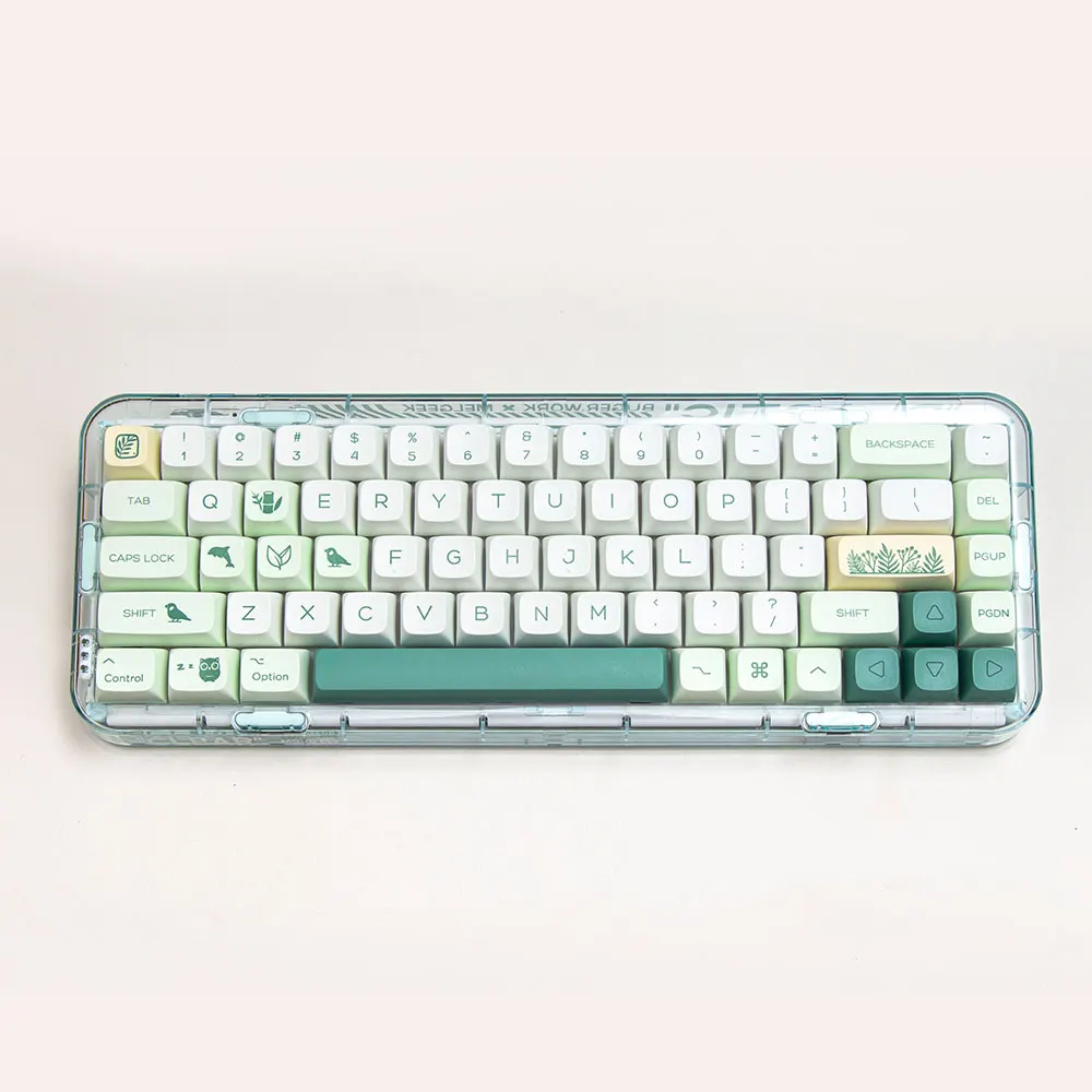 JCM Zoological keycaps 144 Keys/Set XDA Profile DYE-SUB PBT For Gaming Mechanical Keyboard Cherry Mx Switch GMK Pro GK61