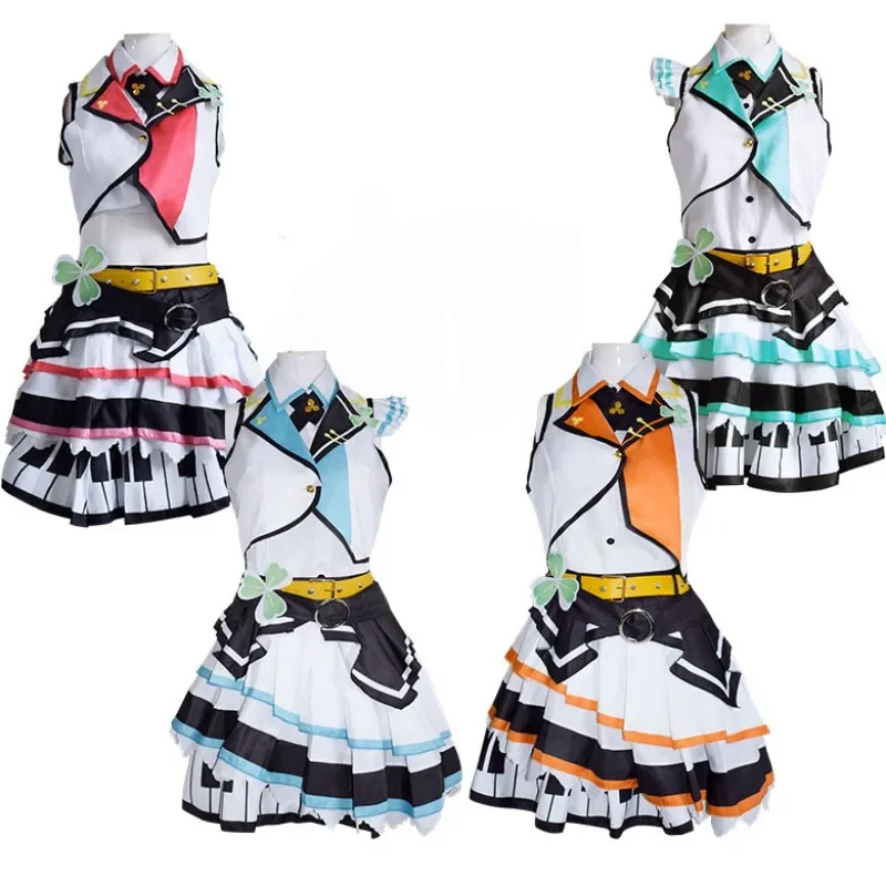 

Kiritani Haruka Cosplay Hanasato Minori Momoi Airi Hinomori Shizuku Cosplay Anime Project Sekai Colorful Stage Costume MORE JUMP