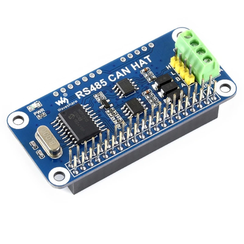 Waveshare MCP2515 RS485 Communication CAN BUS Module HAT Expansion Board For Raspberry Pi 3 Model B+ 3B Plus 4 4B Zero