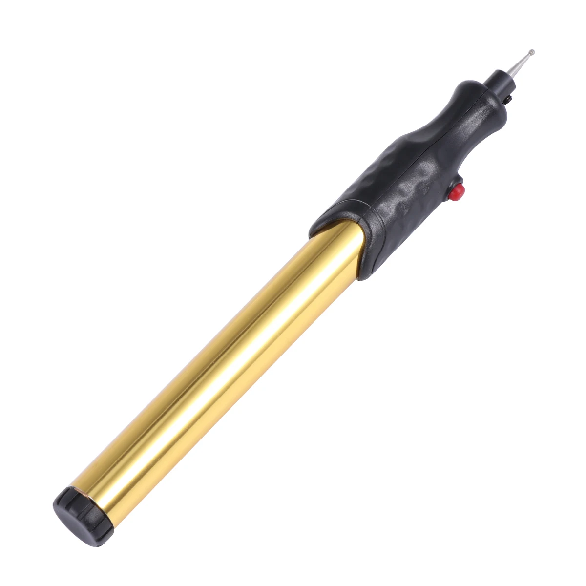 

1pc Mini Electric Engraving Pen Compact Carving Tool Portable Diy Engraver Machine Golden Small Size Long Life