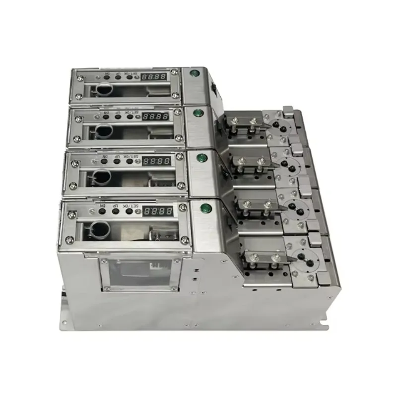 QJW-50RONGYI Stainless Steel Gray Rectangular L263.8 W49.4 H159.7 Screw Feeder 1 Layer Oil Resistant Adjustable New Condition