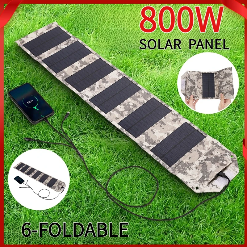 800W Foldable Solar…