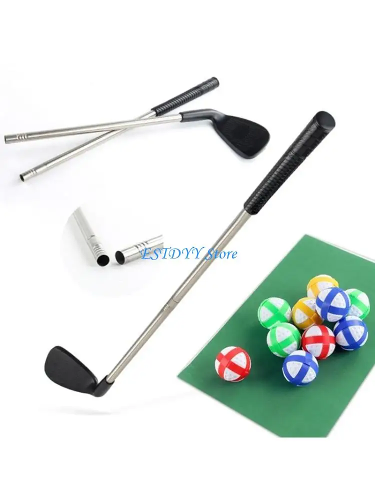 

G6DE Chipping Game with Stickier Ball, Chipping Golf Practice Mat Golf Game Set