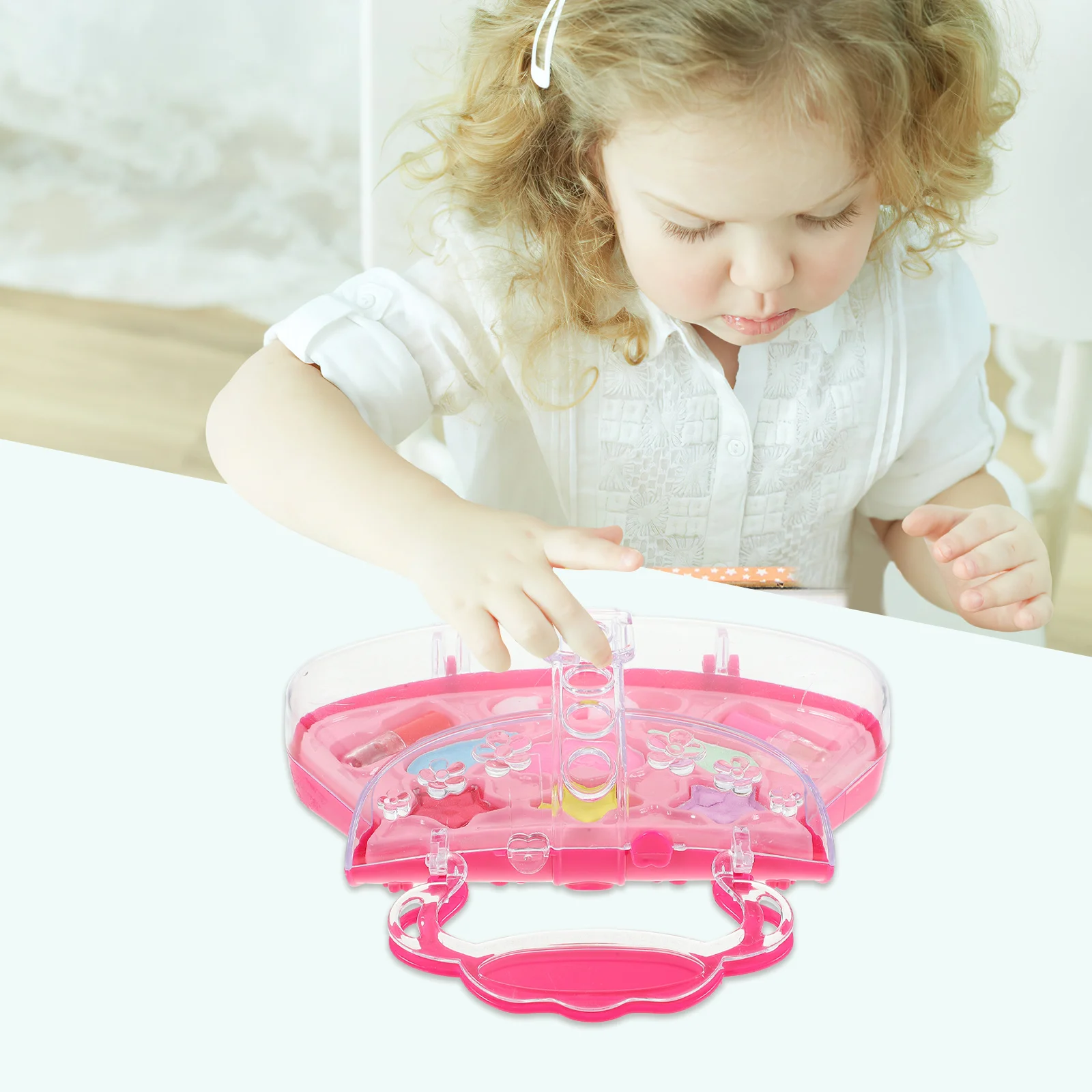 Kinder-Make-up-Set für Mädchen, Kinder-Make-up-Spielset, Kinder-Kosmetik-Set, Kinder-Beauty-Set, Make-up-Set für Mädchen